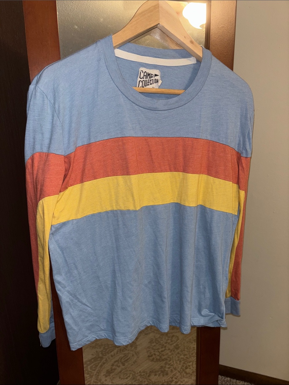 Camp Collection Striped Long Sleeve